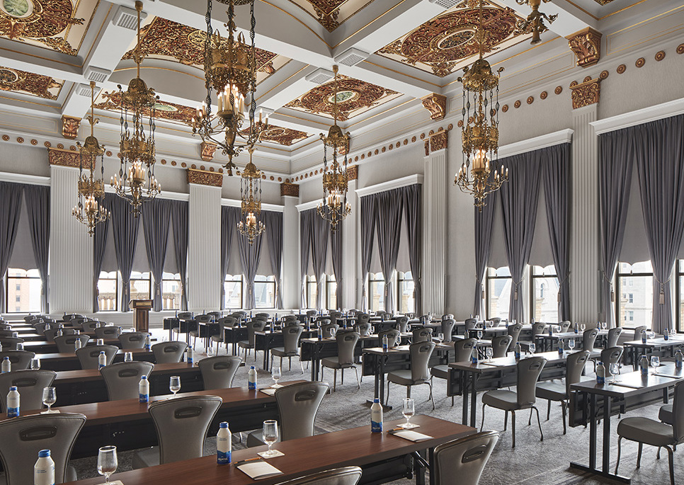 Conference room overview